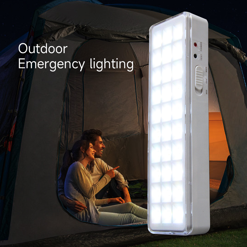 Power Outage Light - 調整可能な充電式緊急灯,屋外用,ポータブル,キャンプ用,強力な出力,ハンドヘルド,バーベキュー作業照明,2つのモード