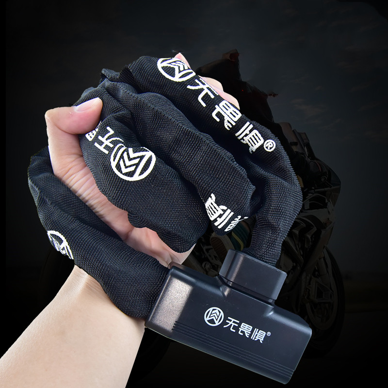 Security Chain Door - 厚みのあるチェーンロック、マウンテンバイクロック、自転車ロック、バイクバッテリー、電動自転車盗難防止ロック、ドアロック
