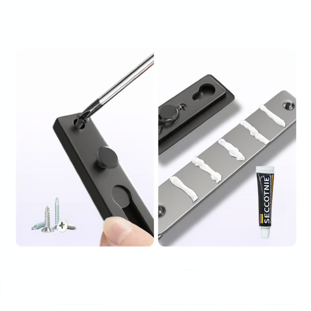 防犯用ドアチェーンロック、ステンレス製、盗難防止ラッチ、穴あ - Security Chain Door のレビューと価格
