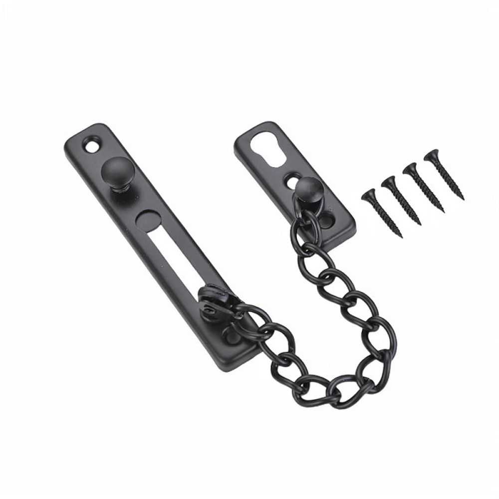 防犯用ドアチェーンロック、ステンレス製、盗難防止ラッチ、穴あ - Security Chain Door のレビューと価格