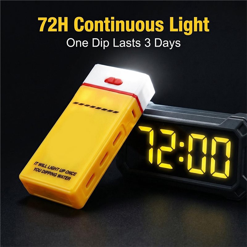 【大特価】LED緊急ライト 水活性化ポータブルランプ 電池不 - Power Outage Light のレビューと価格